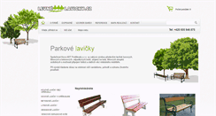 Desktop Screenshot of levne-lavicky.cz